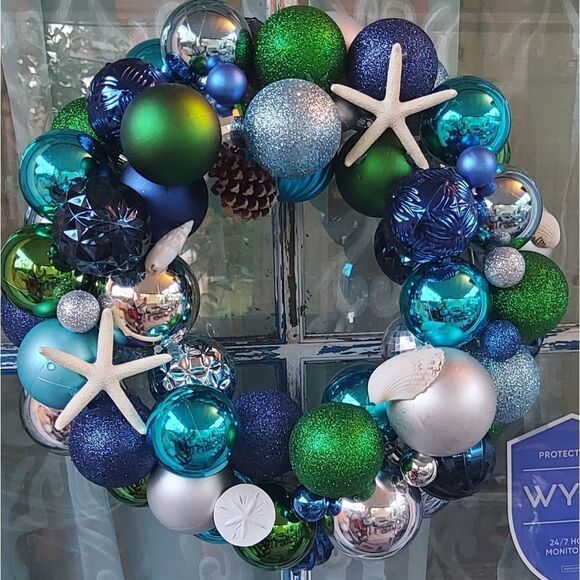 Handmade Coastal Nautical Christmas Wreaths - Picture 10 of 14